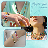 3 Strands Flat Round Handmade Millefiori Glass Beads Strands LAMP-LT0001-15A-4