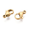304 Stainless Steel Lobster Claw Clasps STAS-T065-11mm-34G-2