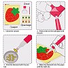 DIY Diamond Painting Stickers Kits For Kids DIY-WH0168-55-3
