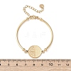 Religion 304 Stainless Steel Link Bracelets for Women BJEW-F524-02A-G-5
