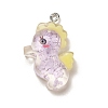 Marine Animal Series Resin Pendants RESI-Q012-01C-03-1