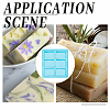 12Pcs 3 Colors Silicone Soap Molds DIY-GO0003-24-5