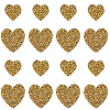20Pcs 2 Styles Glitter Resin Hotfix Rhinestone DIY-CY0002-36A-7