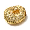 Brass with Cubic Zirconia Pendants KK-Q818-02O-G-2