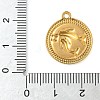 Stainless Steel Rhinestone Pendants STAS-P404-07G-3