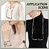 1Pc Polymer Clay with Alloy and Crystal Neck Strap for Eyeglasses AJEW-CN0005-04E-5