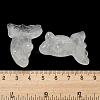 Natural Quartz Crystal Carved Healing Goldfish Figurines DJEW-D012-08L-3