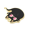 Halloween Theme Alloy Enamel Pendants ENAM-I053-B05-3