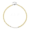 Natural Cultured Freshwater Pearl & Glass Beaded Necklaces for Women NJEW-JN06080-4