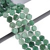 Natural Green Aventurine Beads Strands G-P534-A17-02-1