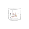 3-Tier Transparent Acrylic Minifigures Display Case ODIS-WH0043-68B-8