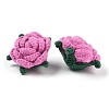 Cotton Knitting Artificial Flower DIY-P082-01B-2