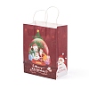 Christmas Theme Kraft Paper Bags ABAG-H104-D05-3