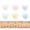 40Pcs UV Plating Acrylic Beads MACR-FS0002-18-5
