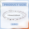 1Pc Alloy Resin Bangle for Women BJEW-LP0003-35-2