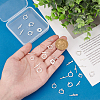 8 Styles Brass Toggle Clasps KK-PH0010-65-3