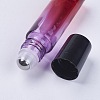10ml Glass Gradient Color Essential Oil Empty Roller Ball Bottles X-MRMJ-WH0011-B04-10ml-2