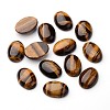 Natural Tiger Eye Oval Cabochons G-L394-06-25x18mm-1