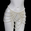 Imitation Pearl Round Beaded Multi-layered Tassel Body Skirt FS-WG8FE5F-03-1