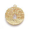 Brass Pendants KK-L177-15G-2