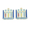 Alloy Enamel Pendants ENAM-L055-01F-02-1