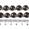 Natural Ice Obsidian Beads Strands G-B094-A08-01-5