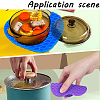 Gorgecraft 4Pcs 4 Colors Silicone Hot Resistant Cup Mats AJEW-GF0008-28B-5