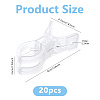20Pcs ABS Plastic Clothes Drying Clip AJEW-WH0410-190A-2