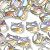 1 Strand Electroplate Glass Beads Strands EGLA-YW0005-32C-1