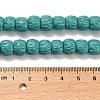 Synthetic Coral Dyed Carved Beads BSHE-H114-01A-3
