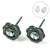 Hypoallergenic Bioceramics Zirconia Ceramic Stud Earrings EJEW-C111-10D-2