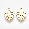 Ion Plating(IP) 304 Stainless Steel Charms X-STAS-S107-05-1