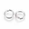 Tarnish Resistant 304 Stainless Steel Saw Cut Open Jump Rings X-STAS-P212-25P-10-3