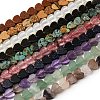 Heart Natural & Synthetic Mixed Gemstone Bead Strands G-L420-25-6mm-M-2