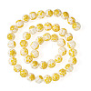 1Strand Round Millefiori Glass Beads Strands LK-TADJ0001-01A-1