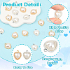20Pcs 2 Colors Alloy Pendants FIND-YW0011-40-5