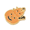 Halloween 304 Stainless Steel Enamel Pendants FIND-I068-01G-05-2