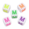 Opaque Acrylic Enamel European Beads AC-ACBA1794-04M-1
