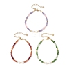 Dyed Natural Malaysia Jade & Natural Cultured Freshwater Pearl Beaded Bracelets for Women BJEW-JB13154-2