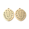 Ion Plating(IP) 316L Surgical Stainless Steel Pendants X-STAS-H213-04G-2