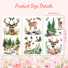 3 Sheets 3 Styles PVC Waterproof Decorative Stickers DIY-WH0404-142-2