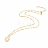 Star & Girl Pendant Necklaces Sets NJEW-JN03137-04-8