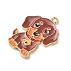Alloy Enamel Pendants AL-CBA8C45-03-2