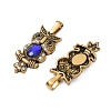 304 Stainless Steel Rhinestone Pendants RB-CBA7A56-08AG-01-2