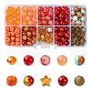 DIY Round Glass Beads Jewelry Making Findings Kits DIY-YW0010-93B-1