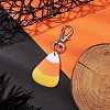 Halloween Acrylic Corn Pendant Decorations HJEW-JM02010-2