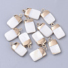 Electroplate Freshwater Shell Pendants LS-SHEL-S276-62A-1