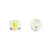 Glow in the Dark Luminous Transparent Glass Seed Beads SEED-YWC0001-01G-6