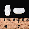 Natural White Shell Cabochons BSHE-T014-18-4