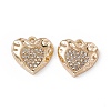 Alloy Rhinestone Pendants PALLOY-P287-17KCG-02-2